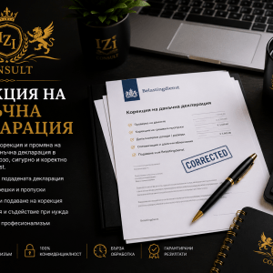 Корекция на данъчна декларация